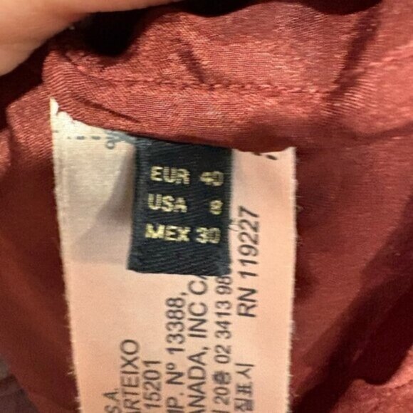 🌟MASSIMO DUTTI 🌟 Mulberry Silk Blouse - Picture 6 of 8